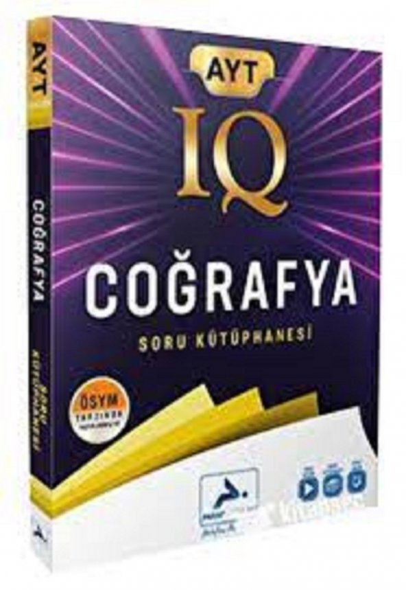 AYT IQ Coğrafya Soru Kütüphanesi PRF Yayınları