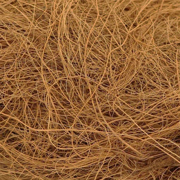 Hindistan Cevizi Kılı Yuva İpi  Naturel (Nesting Fiber) 250 gr. - 2
