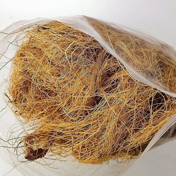 Hindistan Cevizi Kılı Yuva İpi  Naturel (Nesting Fiber) 250 gr. - 5