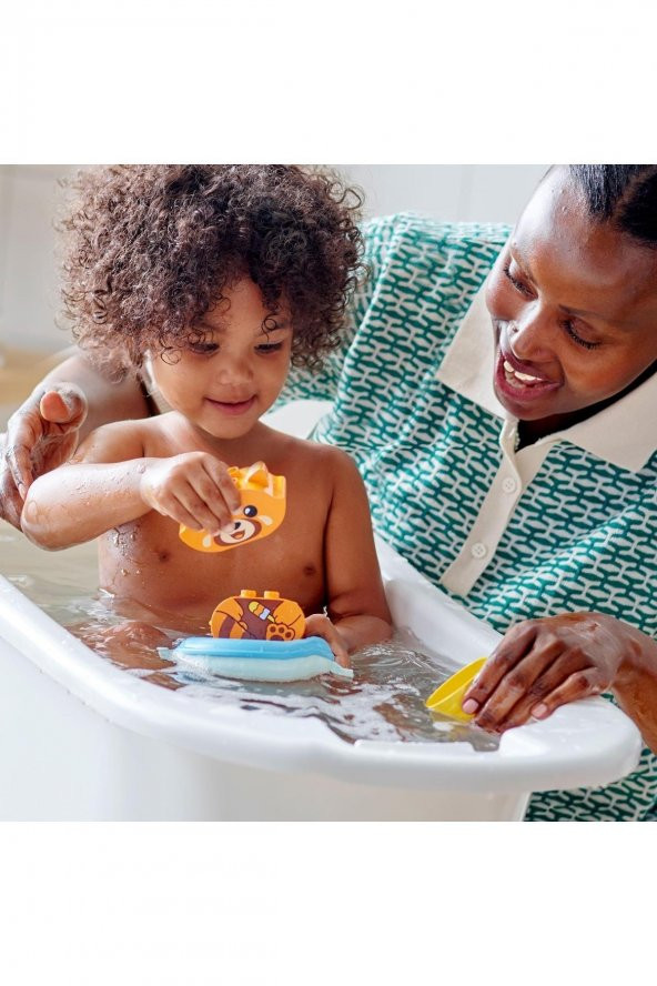 ® Duplo® İlk Banyo Zamanı Eğlencesi: Yüzen Kırmızı Panda 10964 Yapım Oyuncağı (5 Parça) - 6