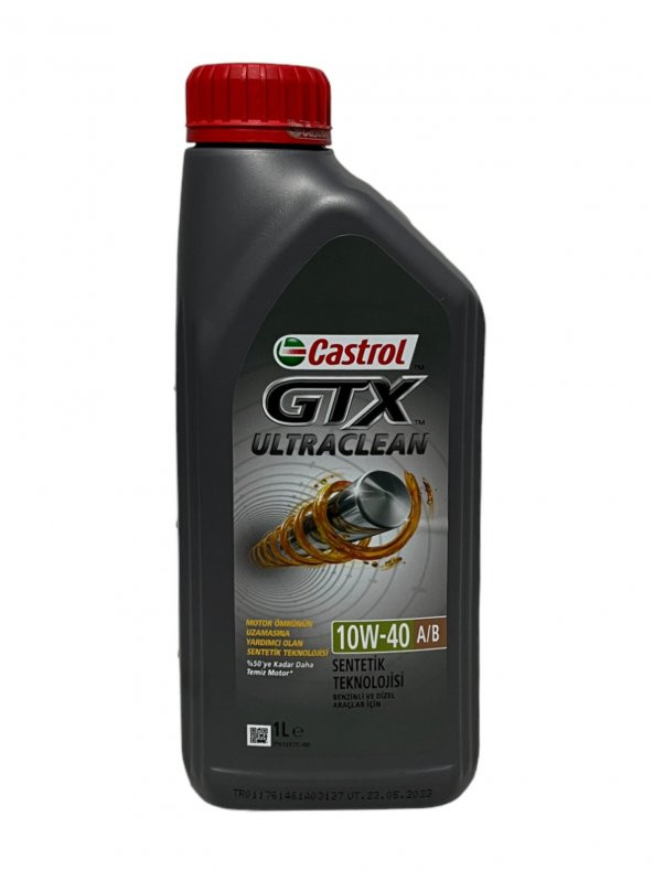 Castrol GTX Ultraclean 10W-40 A/B Motor Yağı 1 Litre