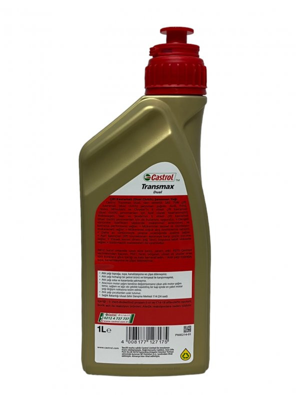 Castrol Transmax Dual Çift Kavramalı Şanzıman Yağı 1 Litre - 3