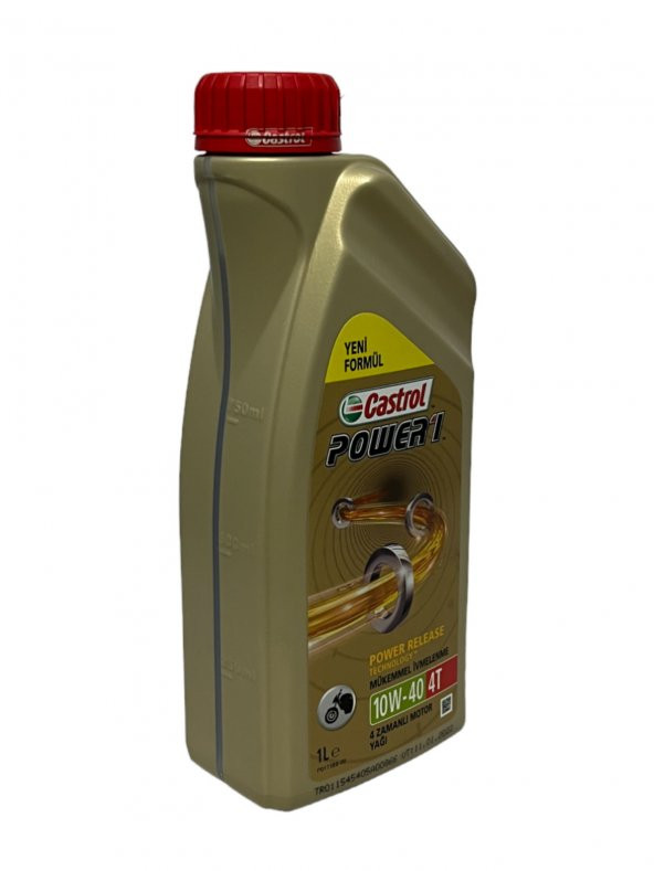 Castrol Power1 10W-40 4T Motosiklet, 4 Zamanlı Motor Yağı 1 Litre - 2