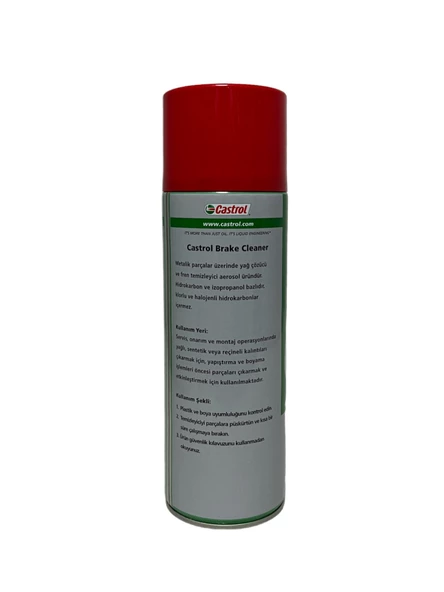 Castrol Balata Spreyi 500 Ml. - 3
