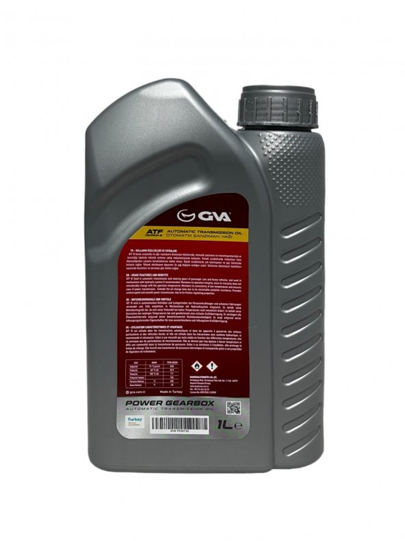 Gva Dexron III Atf Otomatik Şanzıman Yağı Kırmızı 1 Litre - 3