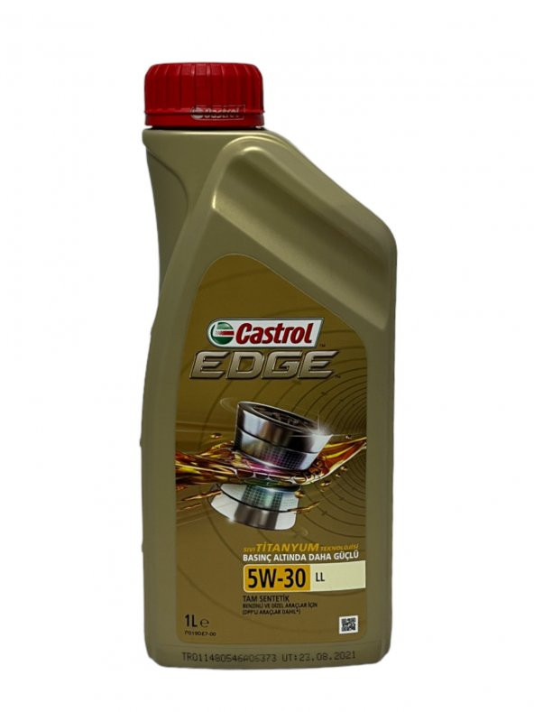 Castrol Edge 5W-30 LL Tam Sentetik Motor Yağı 1 Litre