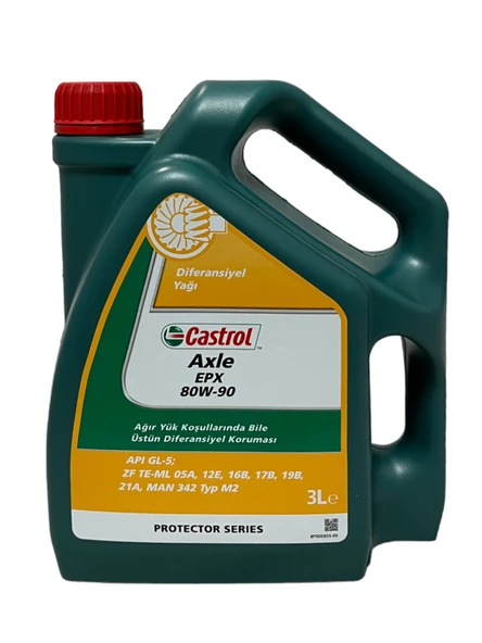 Castrol Axle EPX 80W-90 Diferansiyel Yağı 3 Litre