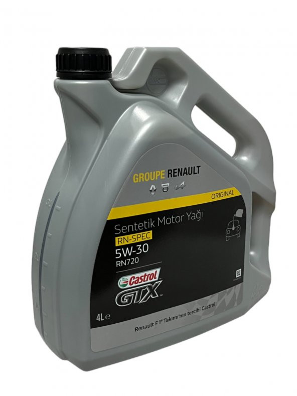 Castrol GTX 5W-30 Tam Sentetik Motor Yağı 4 Litre - 2