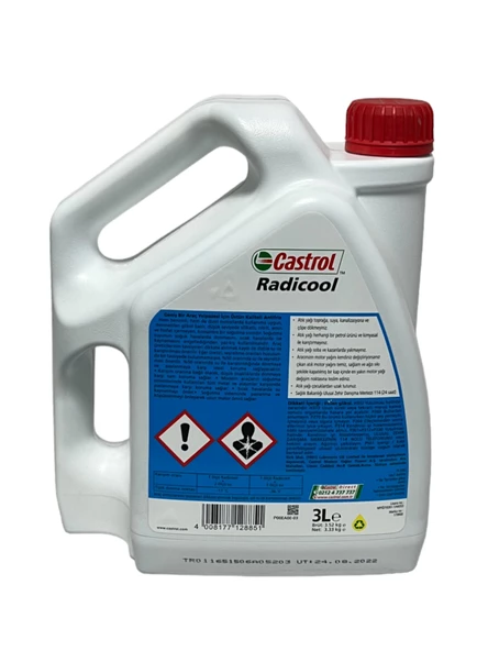 Castrol Radicool 4 Mevsimlik Mavi Antifriz 3 Litre - 3