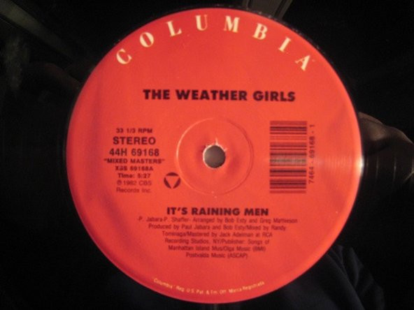 Plak - The Weather Girls – It's Raining Men / I'm Gonna Wash That Man Right Outa My Hair  alithestereo - 2