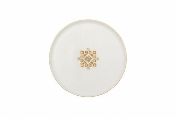 Porland Arabesque Desen1 Düz Tabak 21 cm 04ALM005995