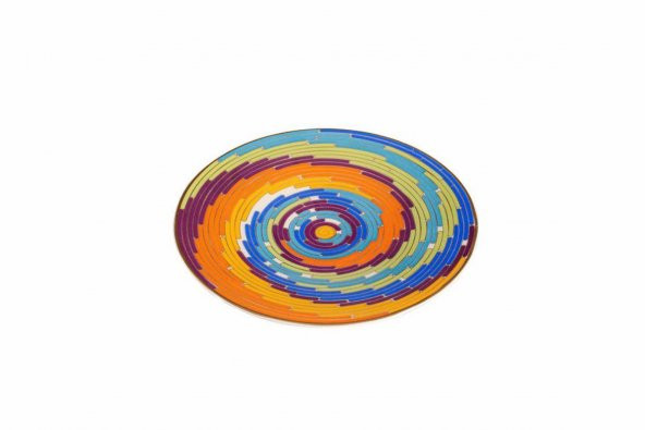 Porland Ruanda Düz Tabak 17 cm 04ALM007366 - Resim 3