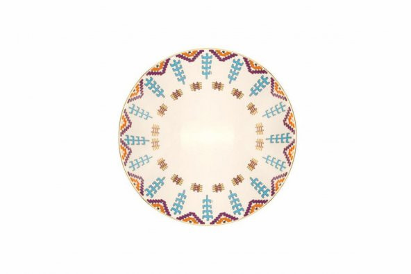 Porland Ruanda Çukur Tabak 20 cm 04ALM007372 - 3