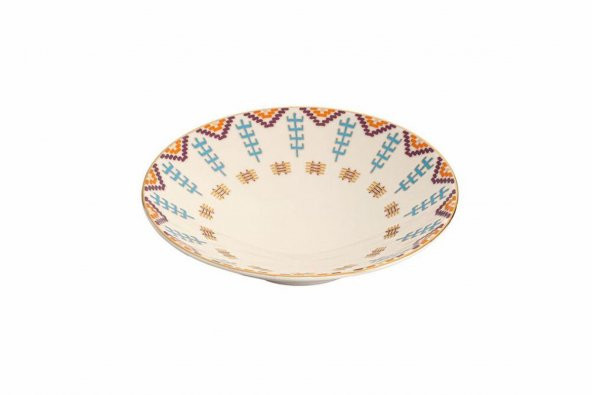 Porland Ruanda Çukur Tabak 20 cm 04ALM007372 - 4