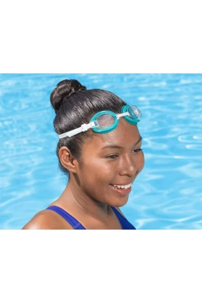 Bestway 14+ Yaş Yüzücü Gözlüğü Vakumlu Uv Korumalı Darbeye Dayanıklı Deniz Gözlüğü Adult Goggles - 8