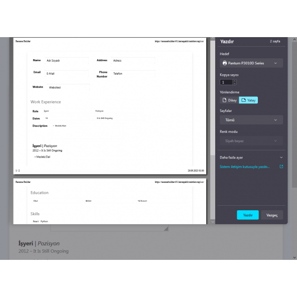 Resume Builder - 4