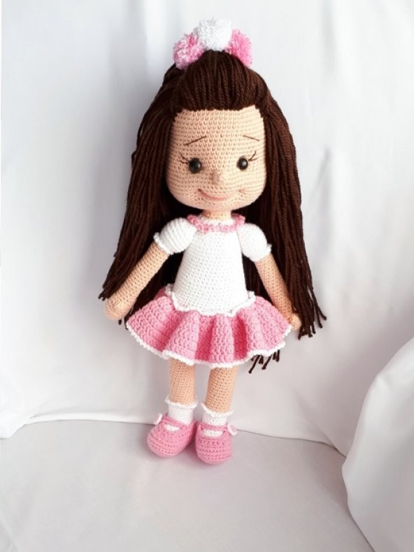 Marul Bebek Amigurumi Organik Oyuncak - 1