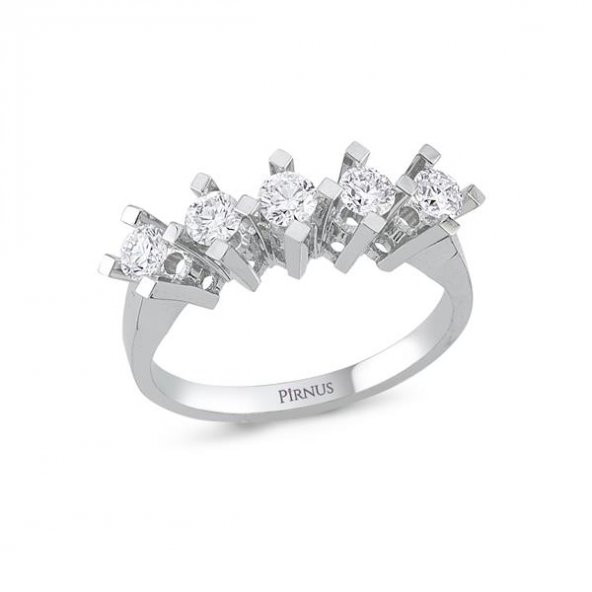 0,40 KARAT PIRLANTA BEŞTAŞ YÜZÜK