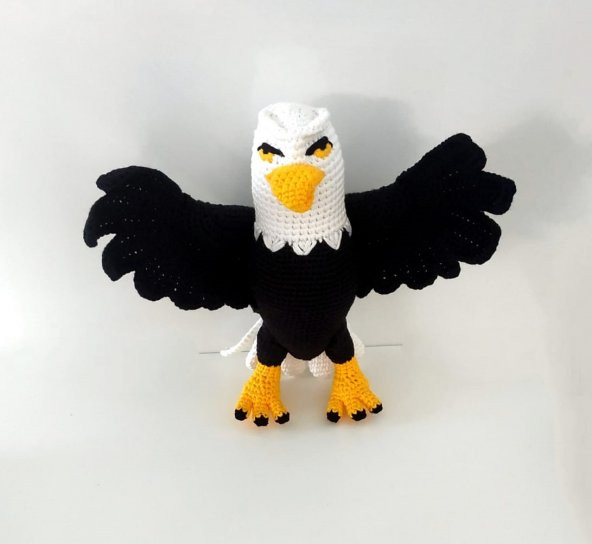 Kartal Amigurumi Organik Oyuncak - 1