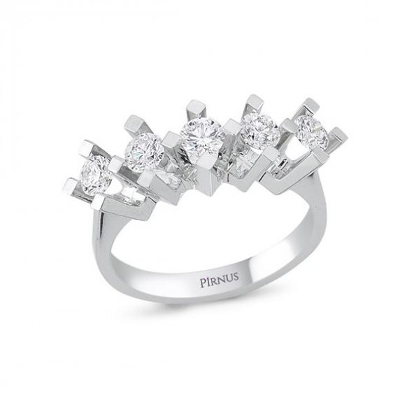 0,60 KARAT PIRLANTA BEŞTAŞ YÜZÜK ürün görseli 1