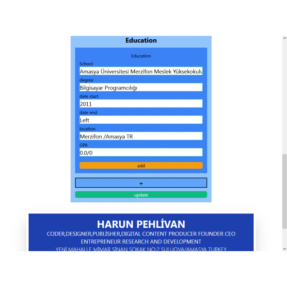 CV Maker - 3