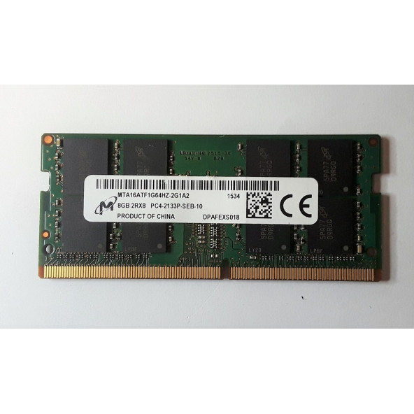 Micron MTA16ATF1G64HZ-2G1A2 8GB DDR4 2133Mhz SODIMM Ram