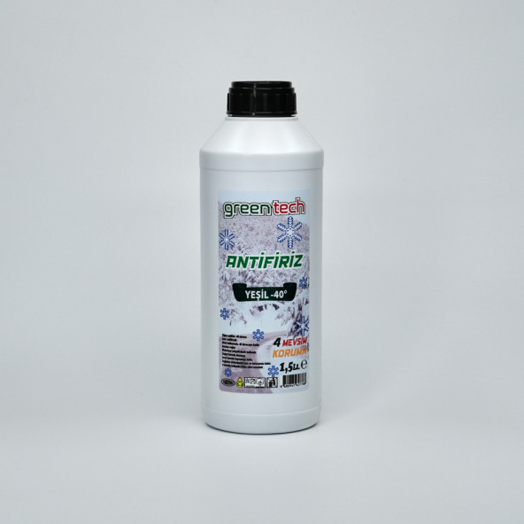 greentech Yeşil Antifiriz 1,5 Litre