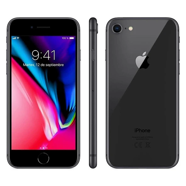 iphone 8  64 GB Siyah Cep Telefonu  (Teşhir-Outlet-2.El ) - Resim 2