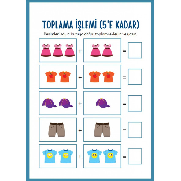 Birinci ve İkinci Sınıflar İçin Süper Matematik Eğitim Kitabı - 2
