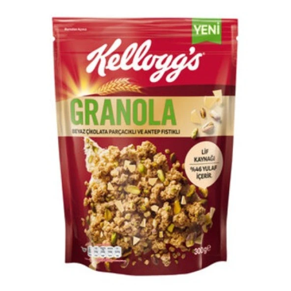Kellogg'S 300 Gr Granola Beyaz Cıkolatalı Antep Fıstıklı - 2
