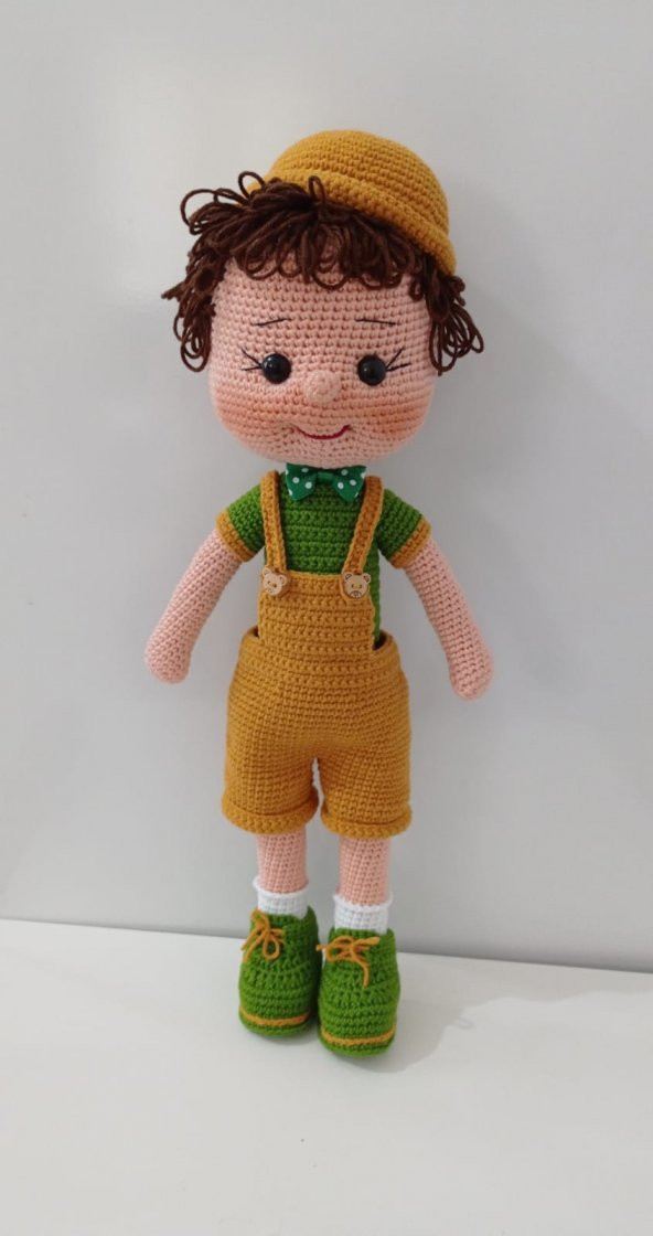 Mert Bebek Amigurumi Organik Oyuncak - 1