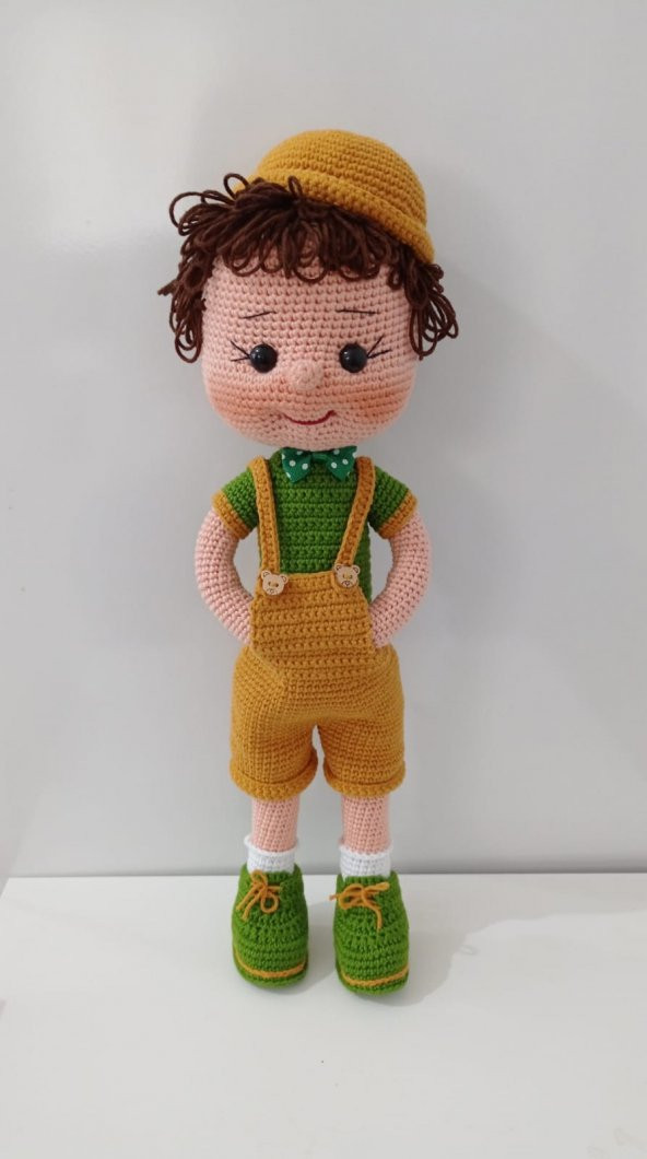 Mert Bebek Amigurumi Organik Oyuncak - 2