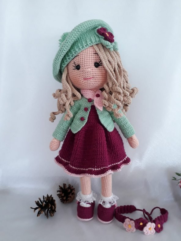 Rüya Bebek Amigurumi Organik Oyuncak - 1