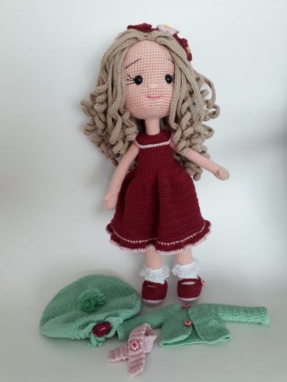 Rüya Bebek Amigurumi Organik Oyuncak - 4