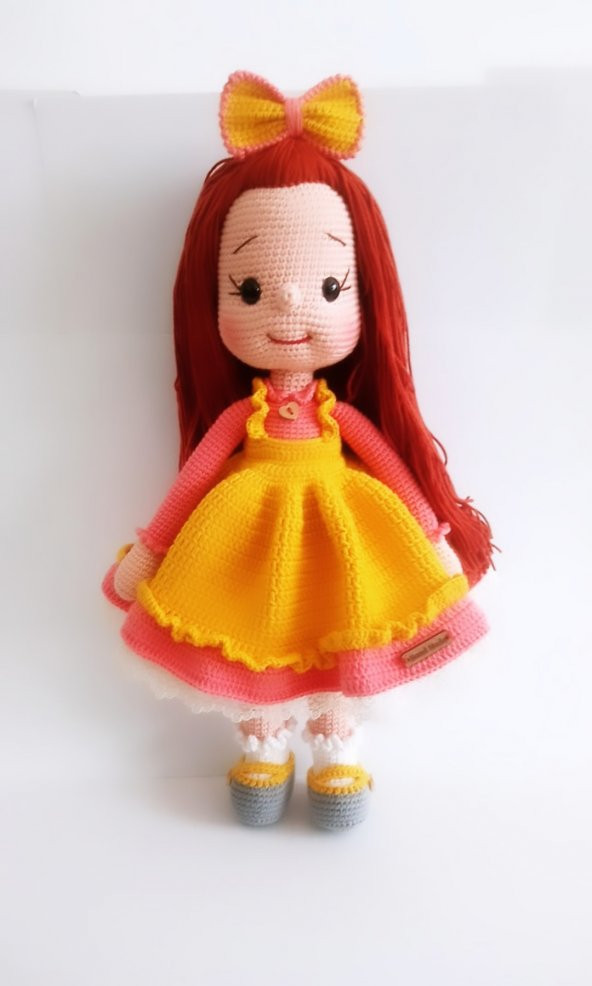 Cimcime Bebek Amigurumi Organik Oyuncak
