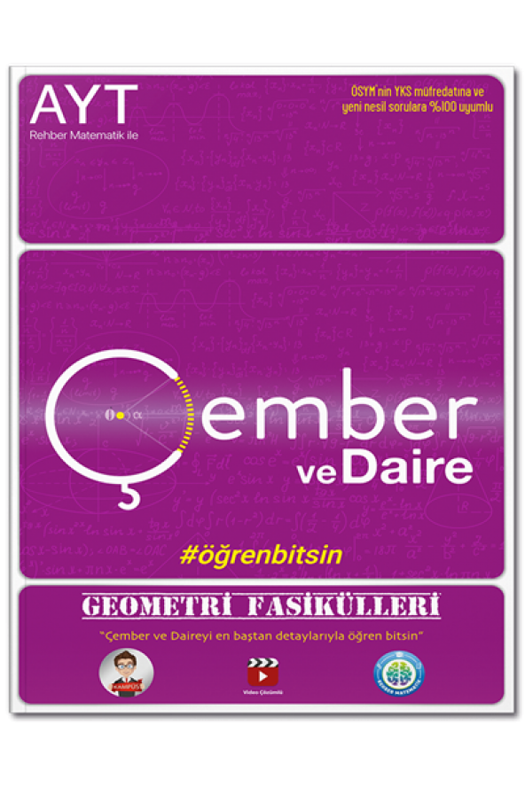 AYT Geometri Fasikülleri Çember ve Daire - Tonguç Akademi