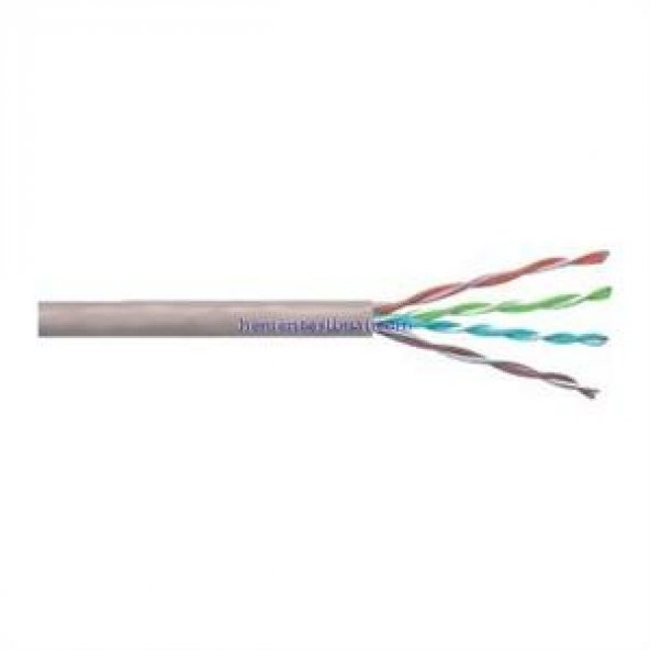 HCS H06-00402-DP0 FV0000 4x2x23 CAT6 LSOH GRİ 500mt U-UTP