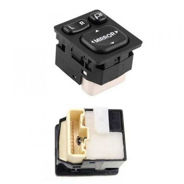 TOYOTA LAND CRUİSER AYNA AYAR DÜĞMESİ ANAHTARI 2009-2011 KATLANIR AYNA - 2