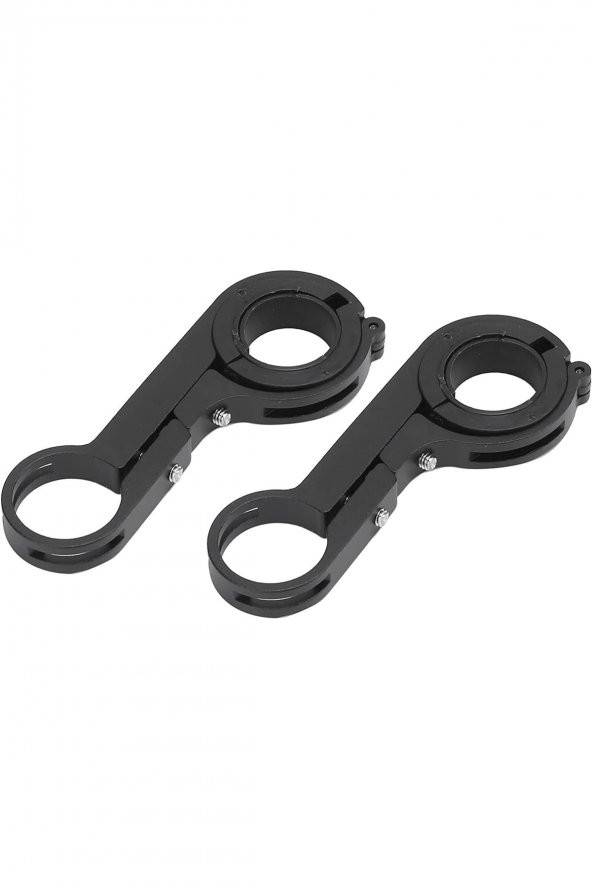 Bisiklet Gidon Aksesuar Uzatma Aparatı 30 Cm Genişletici Çubuğu Işık KM Tutucu - 3