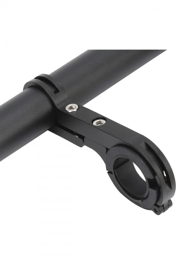 Bisiklet Gidon Aksesuar Uzatma Aparatı 30 Cm Genişletici Çubuğu Işık KM Tutucu - 5