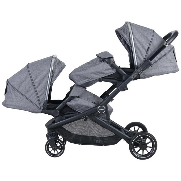 Prego İbiza Plus Bebek Arabası Gri - 4