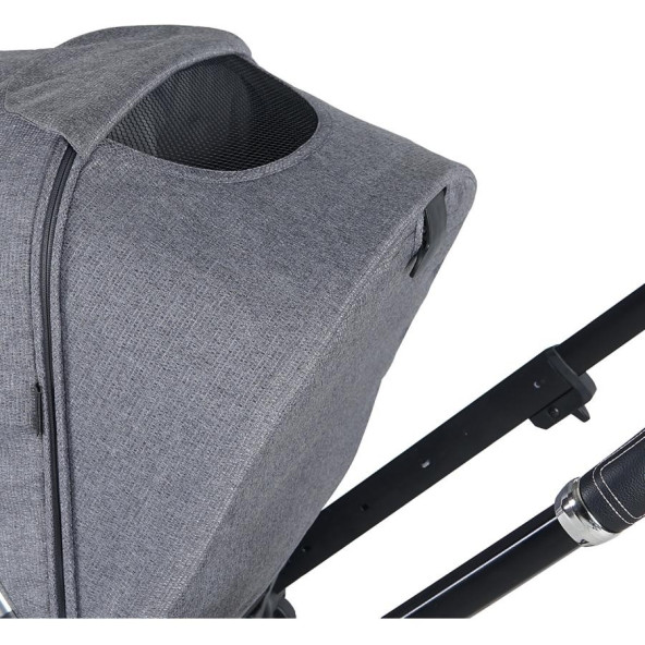 Prego İbiza Plus Bebek Arabası Gri - 5