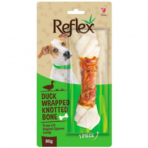 Reflex Ördek Etli Düğümlü Kemik 80 Gr