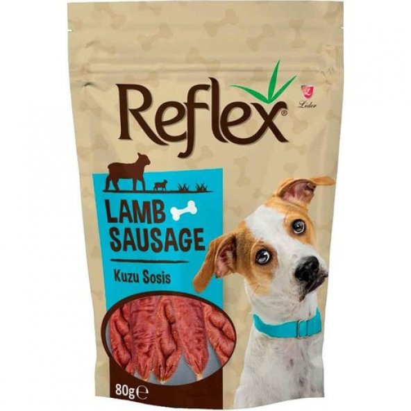 Reflex Köpek Ödülü Kuzu Sosis 80 gr