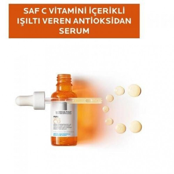 La Roche Posay Pure Vitamin c10 antioksidan serum 30 ml - 2