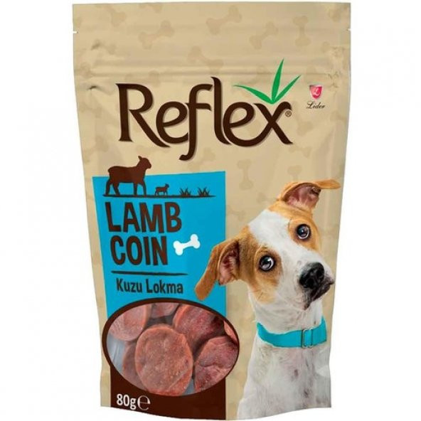 Reflex Köpek Ödülü Kuzu Lokma 80 gr