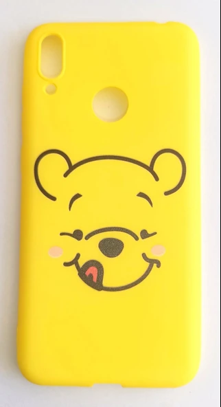 Huawei Y7 2019 Uyumlu Resimli Yumuşak Slikon Kılıf ürün görseli 1