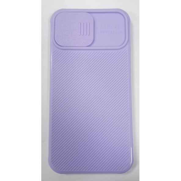 Apple Iphone 12 Kamera Korumali Sürgülü Kilif - 4