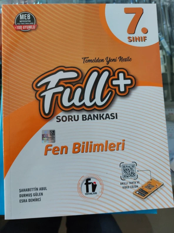 7.sınıf Full + Fen Bilimleri Soru Bankası Fi Yayınları ürün görseli 1
