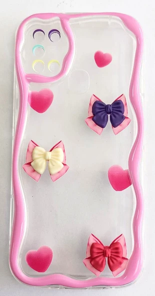 Samsung Galaxy A21S Uyumlu Emojili Kalın Yumuşak Şeffaf Kılıf ürün görseli 1